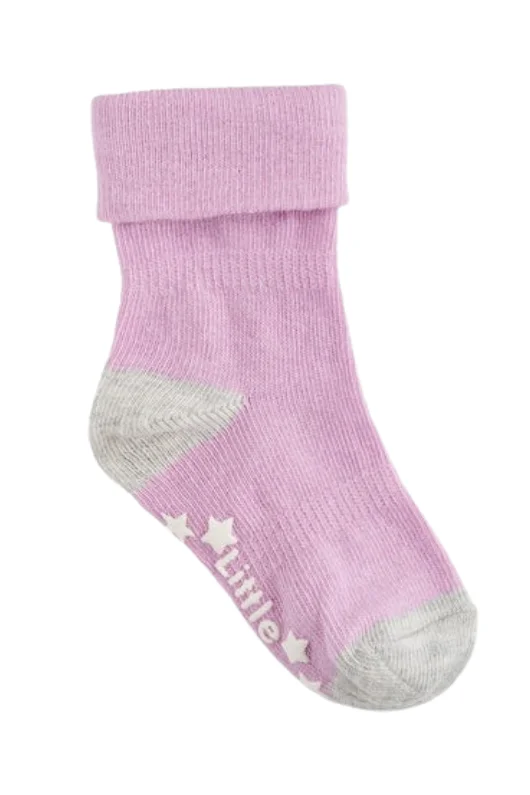 Lilac Non-Slip Stay On Socks