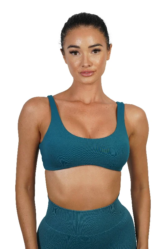 LUXE CROP - TEAL