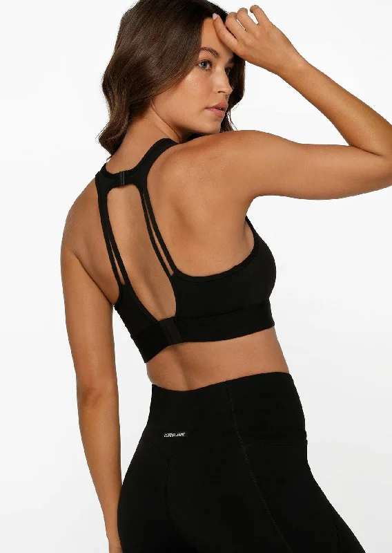 Push The Limits Sports Bra - Black