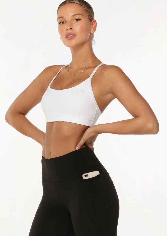 Sammy Sports Bra - White