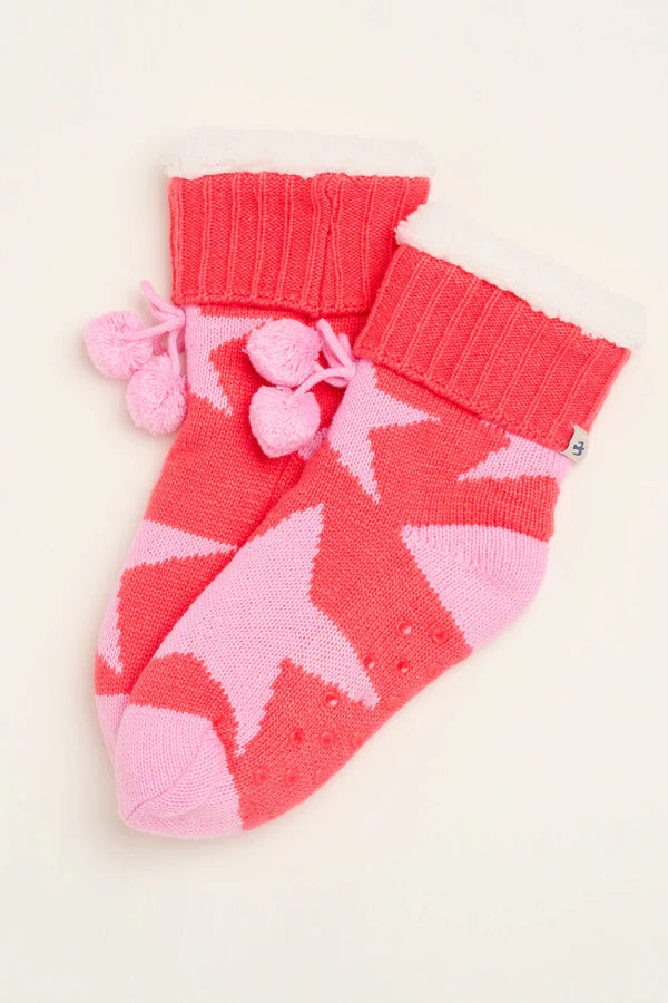 Star Slipper Sock