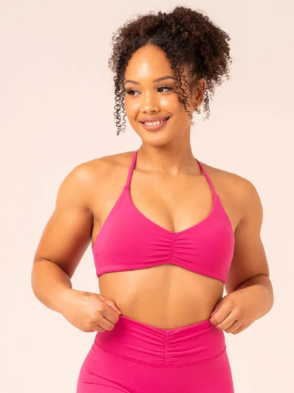 Tempo Sports Bra | Hot Pink