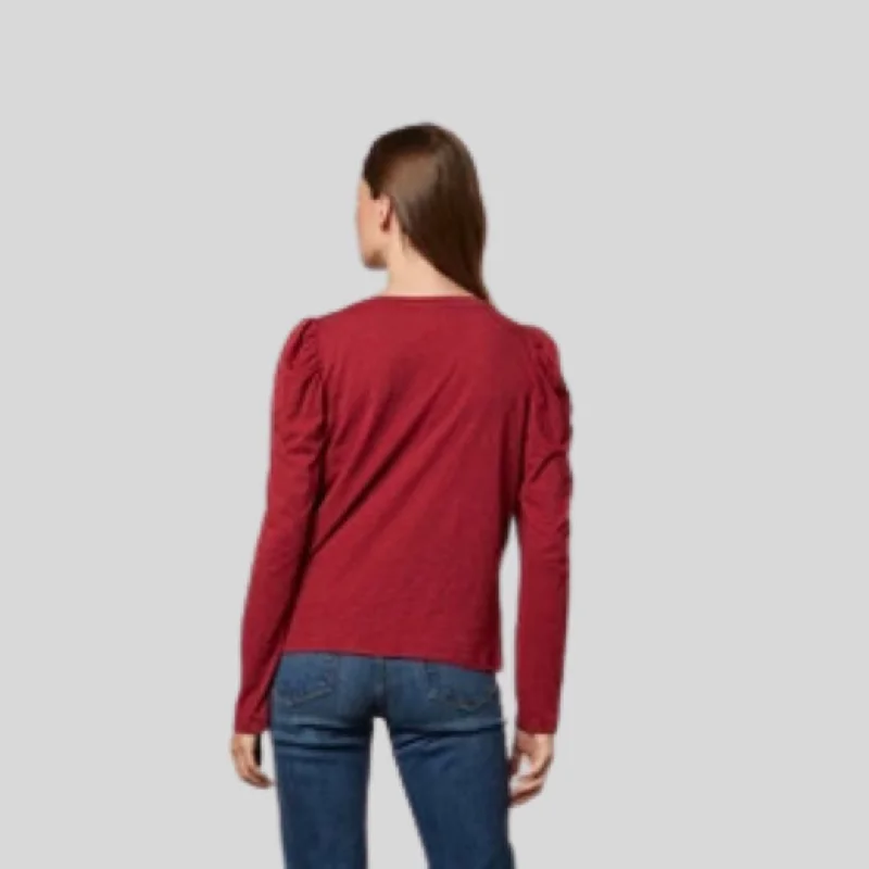 Tora Long Sleeve Top (Malbec)